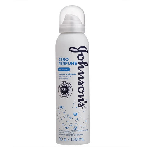 DESODORANTE JOHNSONS ZERO PERFUME