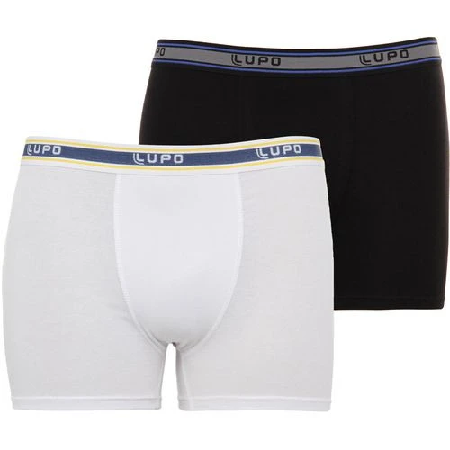 KIT COM 2 CUECAS LUPO BOXER