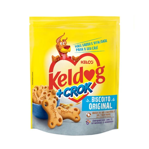 BISCOITO TRADICIONAL PARA CÃES KELDOG PACOTE 400G