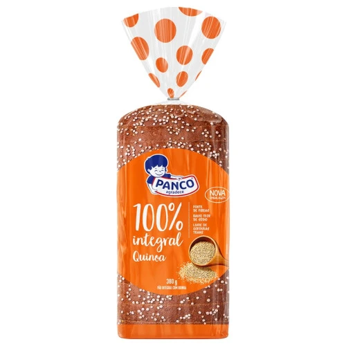 PÃO INTEGRAL COM  QUINOA PANCO 380G
