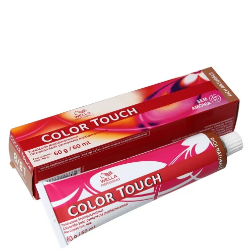 COLORAÇÃO COLOR TOUCH 8 81 LOIRO CLARO PEROLA ACINZENTADO 60G WELLA