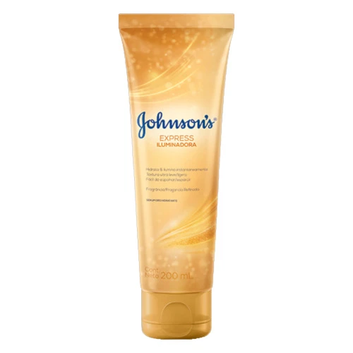 RUM DEO HIDRATANTE ILUMINADORA JOHNSONS EXPRESS BISNAGA 200ML