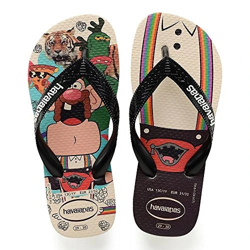 SANDALIAS HAVAIANAS KIDS CARTOON CF BEGE PALHA