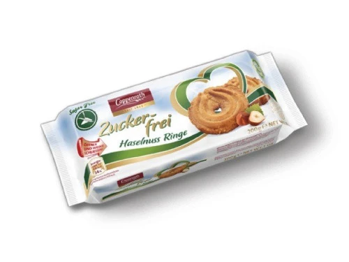 BISCOITO AVELAS SEM AC COPPENRATH 200G