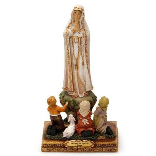 N SRA FATIMA COM PASTORES 20CM