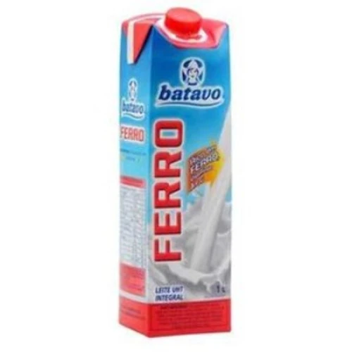 LONGA VIDA BATAVO INTEGRAL COM FERRO CAIXA 1L