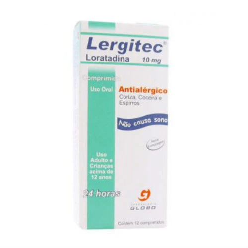 LERGITEC 10MG LOGG 12 COMPRIMIDOS