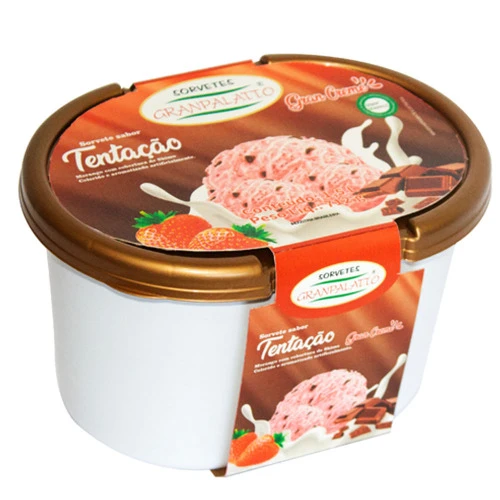 SORVETE GRANPALATTO 1 5L TENTAÇÃO