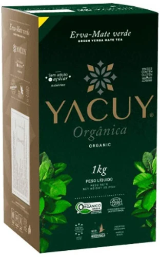 ERVA MATE ORGÂNICA YACUY 1KG