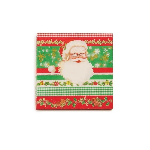 GUARDANAPO CROMUS PAPAI NOEL COM 20