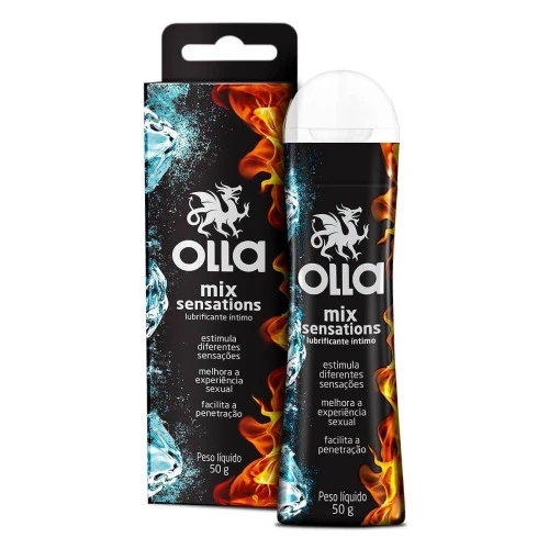 GEL LUBRIFICANTE INTIMO OLLA MIX SENSATIONS 50G