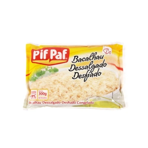 BACALHAU DESSALGADO DESFIADO PIF PAF