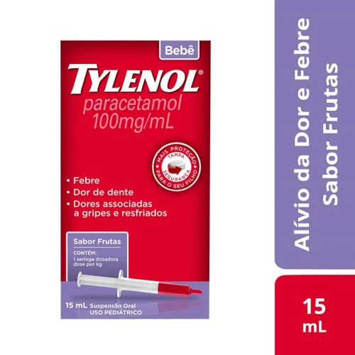 TYLENOL BEBÊ 100MG 15ML