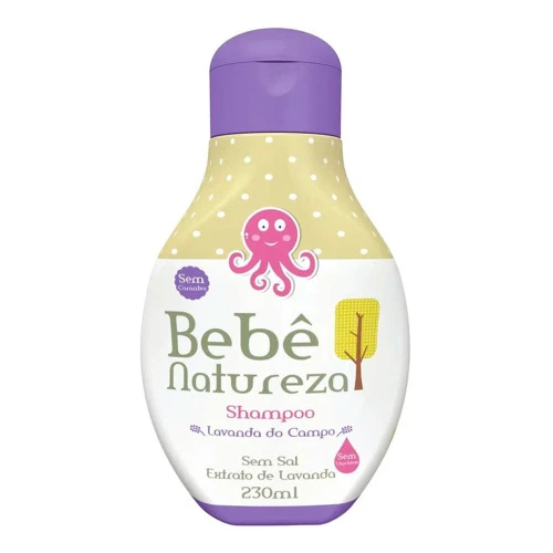 SHAMPOO INFANTIL LAVANDA DO CAMPO BEBÊ NATUREZA 230ML