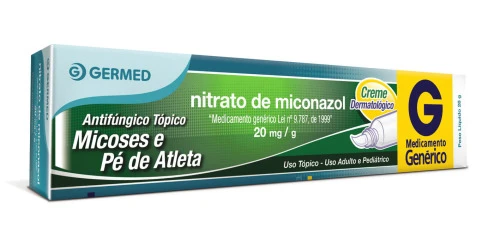 NITRATO DE MICONAZOL 20 MG G CREME DERMATOLÓGICO GERMED PHARMA GENÉRICO