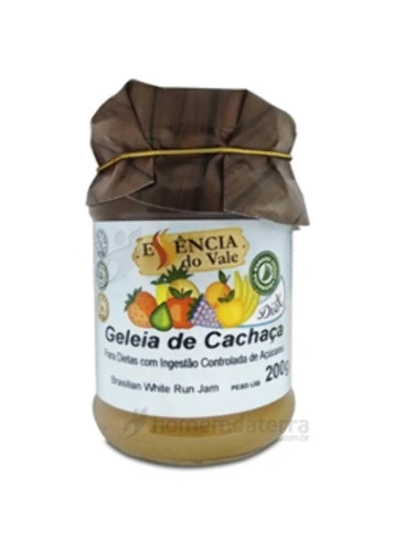 GELÉIA DE CACHAÇA DIET ESSÊNCIA DO VALE 200G