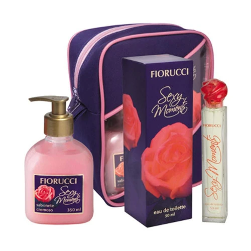 KIT FIORUCCI SEXY MOMENTS COLONIA SABONETE LÍQUIDO