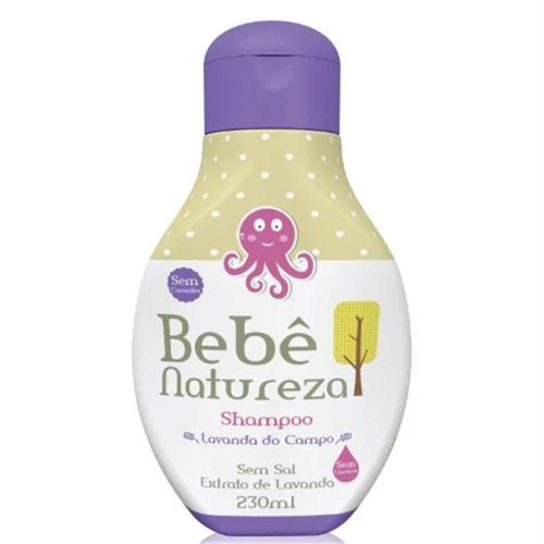 SHAMPOO BEBÊ NATUREZA LAVANDA