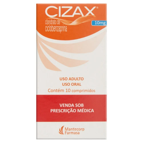 CIZAX 10MG MANTECORP FARMASA CAIXA 10 COMPRIMIDOS