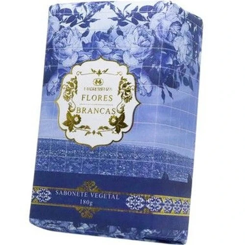 SABONETE MAD FLORES BRANCAS 180G
