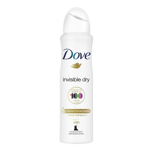 DESODORANTE DOVE AEROSOL INVISIBLE DRY FEMININO 100G
