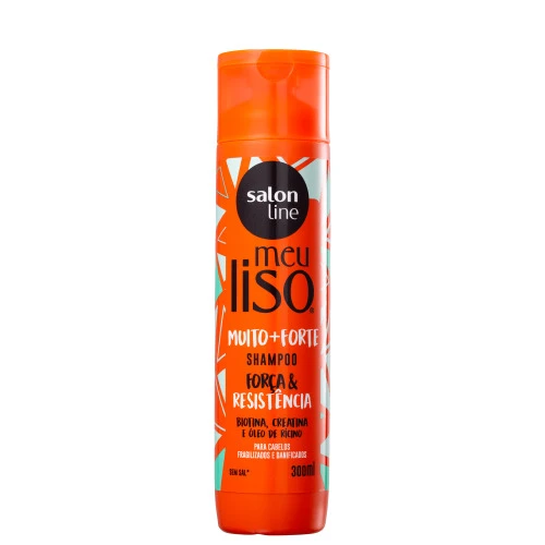 SHAMPOO SALON LINE MEU LISO MUITO FORTE 300ML