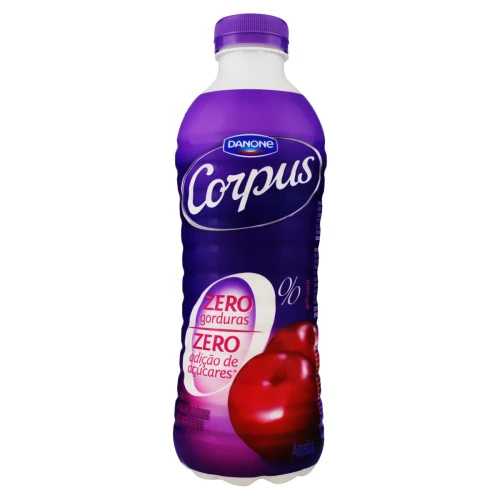 LEITE FERMENTADO DESNATADO AMEIXA CORPUS GARRAFA 900G