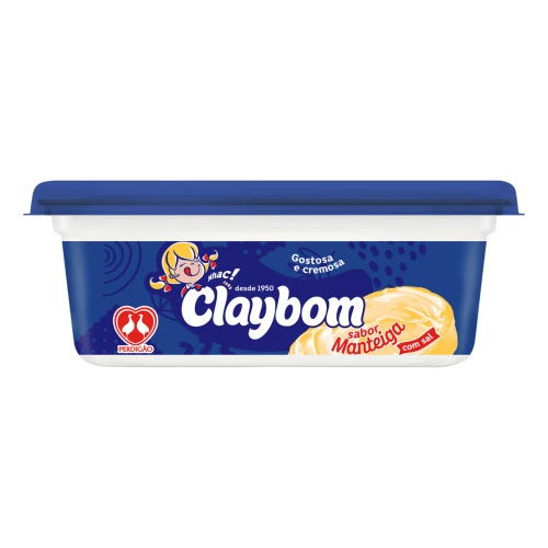 MARGARINA MANTEIGA COM SAL CLAYBOM POTE 250G