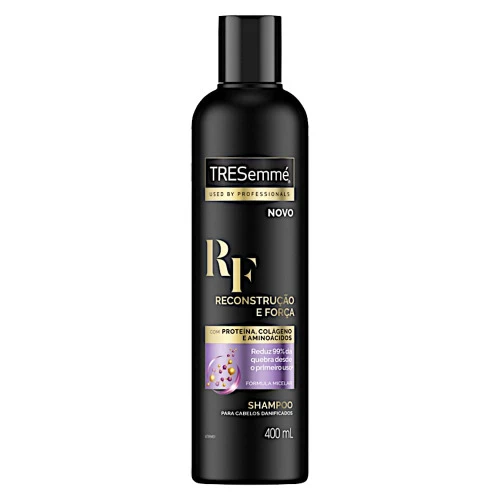 SHAMPOO TRESEMMÉ RECONSTRUÇÃO E FORÇA CABELOS MAIS FORTES E RESISTENTES 400ML