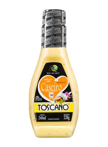MOLHO TOSCANO SALADA CASEIRO