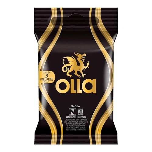 PRESERVATIVO OLLA LUBRIFICADO 3 UNIDADES