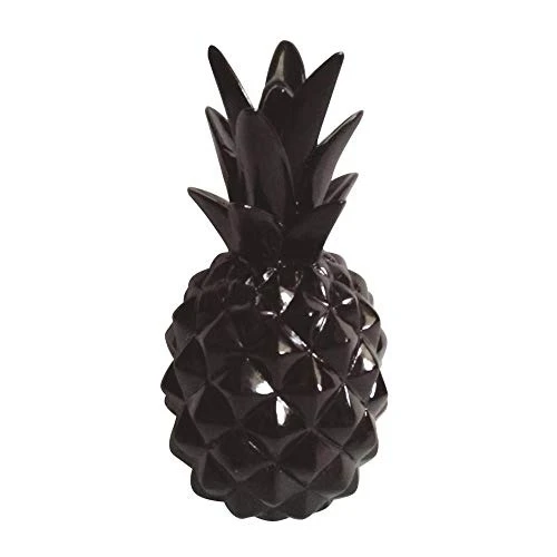 ESTATUETA DAYHOME 15CM ABACAXI PRETO