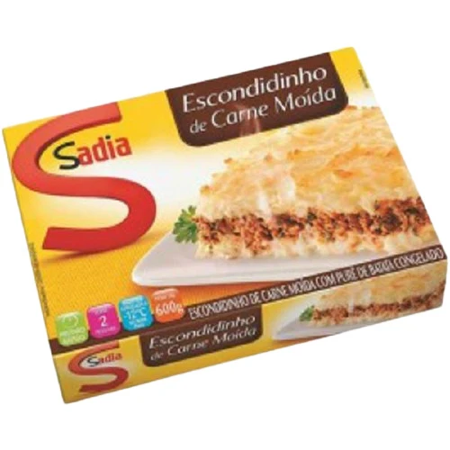 ESCONDIDINHO DE CARNE MOÍDA SADIA PACOTE 600G