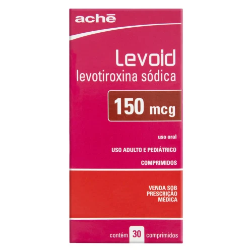 LEVOID 150MCG ACHÊCAIXA 30 COMPRIMIDOS