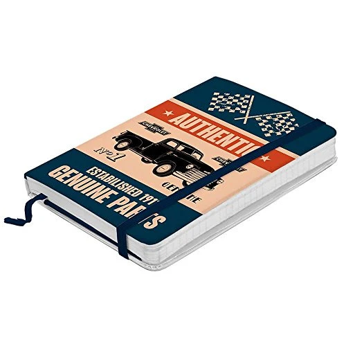 CADERNETA URBAN GM GENUINE PARTS AZUL