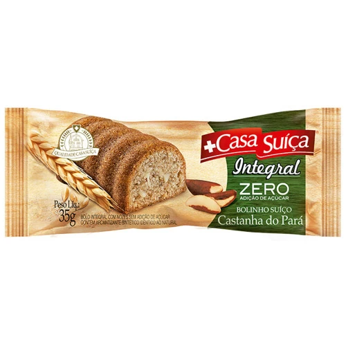 BOLINHO CASA SUICA ZERO 35G INTEG CAST PARA
