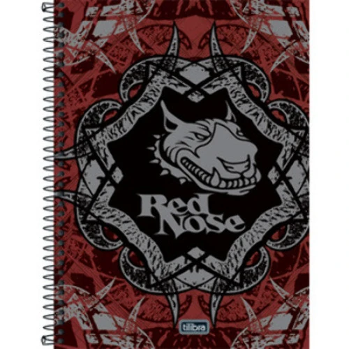CADERNO RED NOSE 12MT 240FLS REF TILIBRA