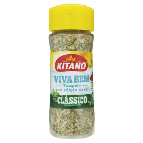 ESPECIARIAS CLÁSSICO KITANO VIVA BEM FRASCO 72G