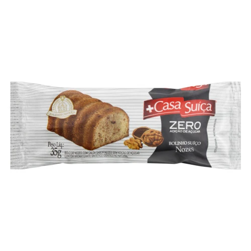 BOLO SUÍÇO NOZES CASA SUÍÇA PACOTE 35G