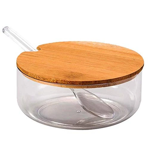SALEIRO PLÁSTICO ROJEMAC COM TAMPA BAMBOO