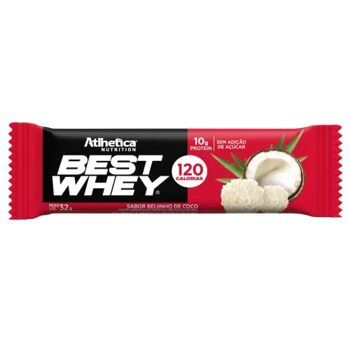 BARRA WHEY BEIJINHO COCO BEST ATLHETICA 32G