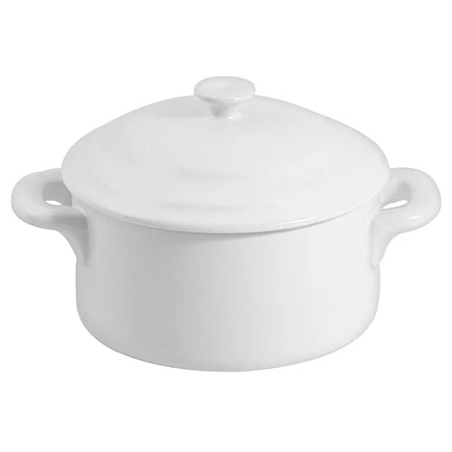 JG COM 2 MINI CACAROLAS FULL FIT 14CM PORC BRANCA