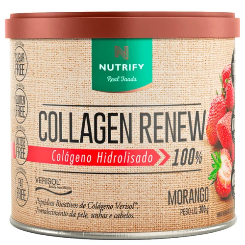 COLLAGEN RENEW HIDROLISADO NUTRIFY - 300G - COLÁGENO VERISOL