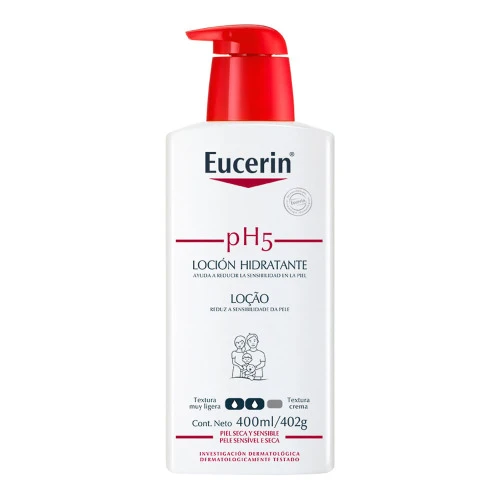 LOÇÃO HIDRATANTE EUCERIN PH5 SKIN 400ML