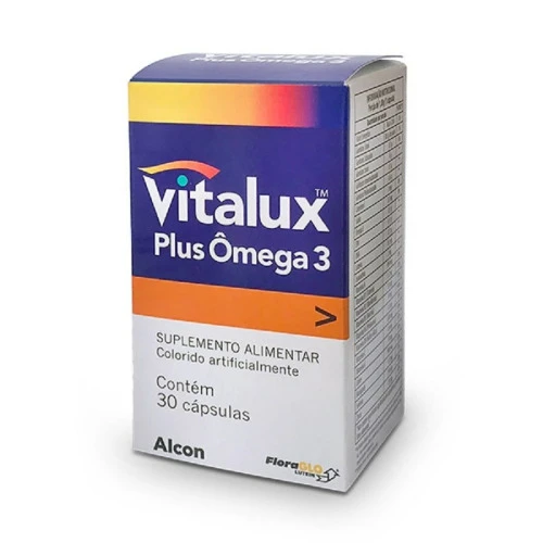 VITALUX PLUS ÔMEGA 3 ALCON