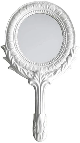 ESPELHO COMBERS GREGO BRANCO EM RESINA URBAN 25 5X12 5 CM