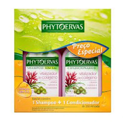 KIT PHITOERVAS SHAMPOO CONDICIONADOR VITALIZADOR