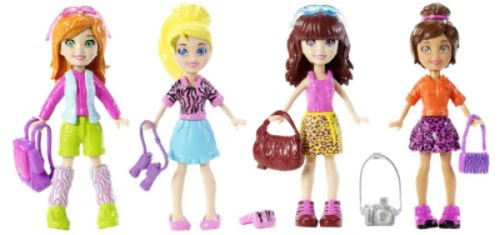 BONECA POLLY 4 AMIGAS NO SAFARI R X4921
