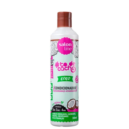 CONDICIONADOR #TODECACHO COCO SALON LINE 300ML