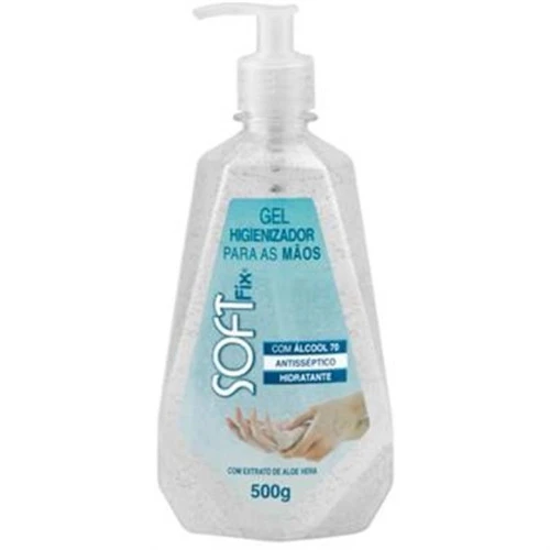 GEL ANTISSÉPTICO SOFTFIX 500G PARA MAOS CREAM REFIL UNIT